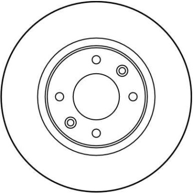 TRW Bremsscheibe DF2796 TRW Bremsscheibe DF2796