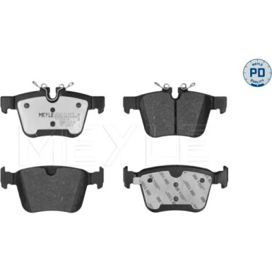 Meyle Bremsbelagsatz, Scheibenbremse MEYLE-PD: Advanced performance and design 025 221 4116/PD