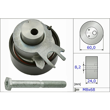 INA Spannrolle, Zahnriemen 531 0317 10