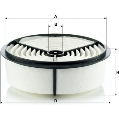 MANN-FILTER C 2262 Luftfilter