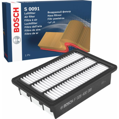 BOSCH F 026 400 091 Luftfilter BOSCH F 026 400 091 Luftfilter
