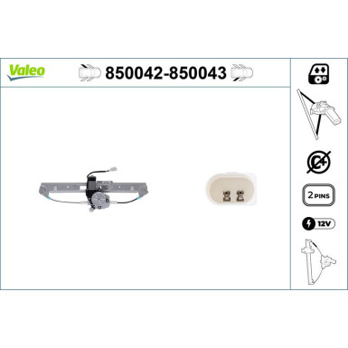 Valeo Fensterheber 850042