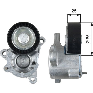 Gates Spannrolle, Keilrippenriemen DriveAlign™ T39193
