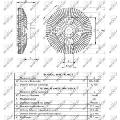 Kupplung, Kühlerlüfter 49523 Kupplung, Kühlerlüfter 49523