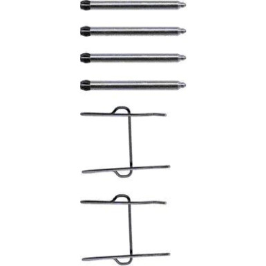 Hella Zubehörsatz, Scheibenbremsbelag 8DZ 355 202-251 Hella Zubehörsatz, Scheibenbremsbelag 8DZ 355 202-251