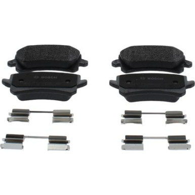 BOSCH Bremsbelagsatz, Scheibenbremse 0 986 494 626
