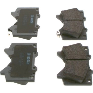 BOSCH Bremsbelagsatz, Scheibenbremse 0 986 494 449