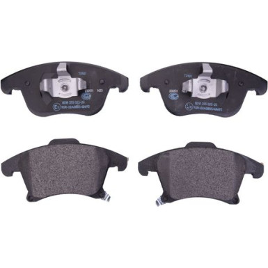 Hella Bremsbelagsatz, Scheibenbremse 8DB 355 025-201