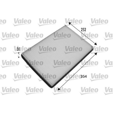 Valeo Filter, Innenraumluft VALEO ESSENTIAL 698475