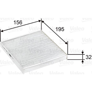 Valeo Filter, Innenraumluft VALEO ESSENTIAL 715637