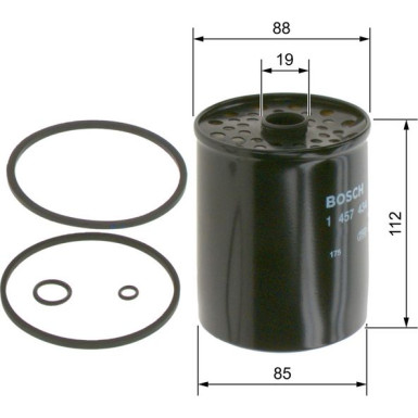 BOSCH Kraftstofffilter 1 457 434 200 BOSCH Kraftstofffilter 1 457 434 200