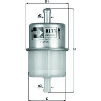 Kraftstofffilter KL 11 OF