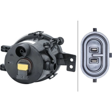 Nebelscheinwerfer 1N0 354 990-011 Nebelscheinwerfer 1N0 354 990-011