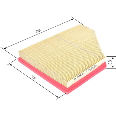 Luftfilter F 026 400 484 Luftfilter F 026 400 484