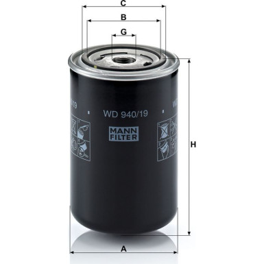 Ölfilter WD 940/19