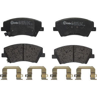 Brembo Bremsbelagsatz, Scheibenbremse PRIME LINE P 30 107