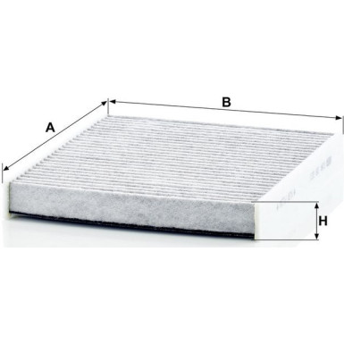 MANN-FILTER CUK 26 021 Innenraumfilter, Aktivkohlefilter MANN-FILTER CUK 26 021 Innenraumfilter, Aktivkohlefilter