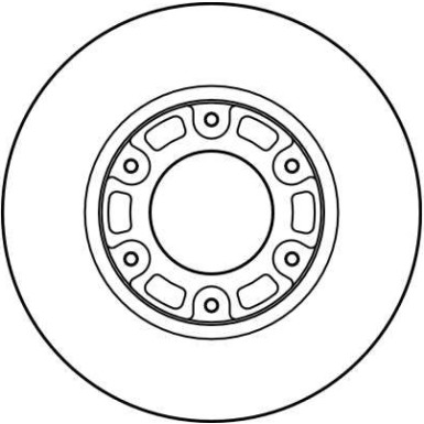 TRW Bremsscheibe DF4116 TRW Bremsscheibe DF4116