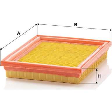 MANN-FILTER C 2237 Luftfilter MANN-FILTER C 2237 Luftfilter