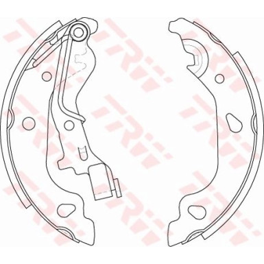 Bremsbackensatz GS8687