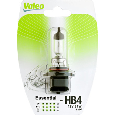 Valeo Glühlampe, Fernscheinwerfer ESSENTIAL 032014