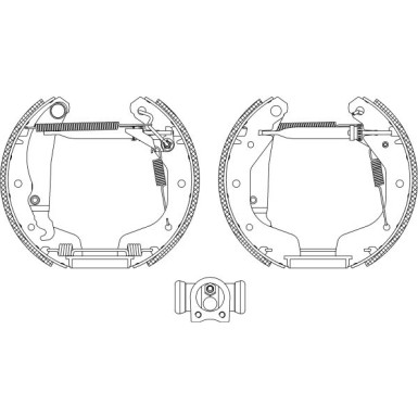 Bremsbackensatz 84044900