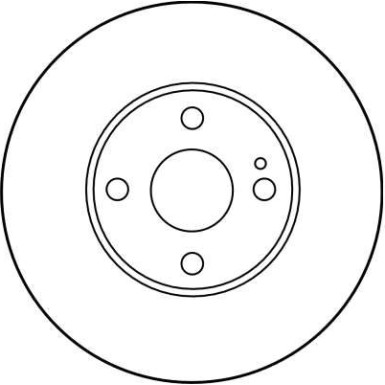 TRW Bremsscheibe DF2702