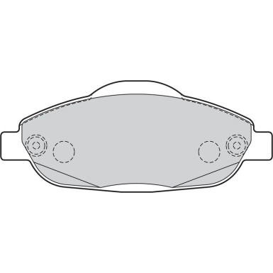 Valeo Bremsbelagsatz, Scheibenbremse ESSENTIAL 302215