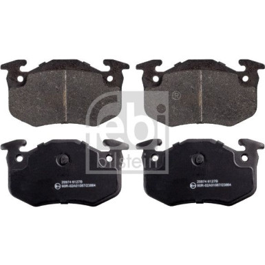 febi bilstein Bremsensatz, Scheibenbremse Bremsensatz Hinterachse 10866624 febi bilstein Bremsensatz, Scheibenbremse Bremsensatz Hinterachse 10866624