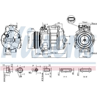 Kompressor, Klimaanlage 890329 Kompressor, Klimaanlage 890329