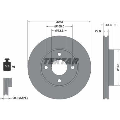 Bremsscheibe 92096203
