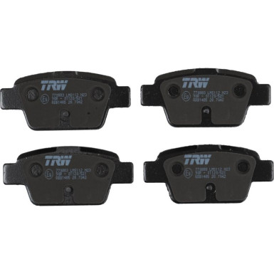 TRW Bremsbelagsatz, Scheibenbremse COTEC GDB1485 TRW Bremsbelagsatz, Scheibenbremse COTEC GDB1485