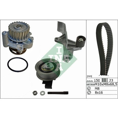 INA Wasserpumpe + Zahnriemensatz 530 0546 30