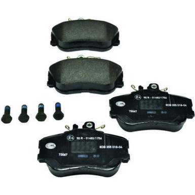 Hella Bremsbelagsatz, Scheibenbremse 8DB 355 018-041