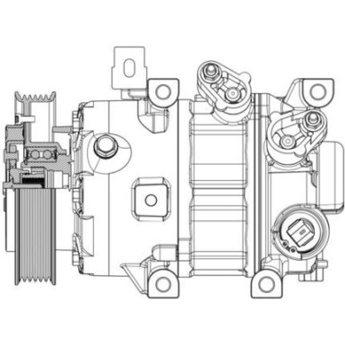 Kompressor, Klimaanlage ACP 635 000P Kompressor, Klimaanlage ACP 635 000P