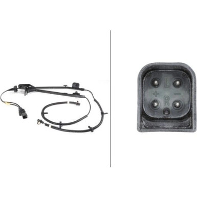Hella Sensor, Raddrehzahl 6PU 010 039-121 Hella Sensor, Raddrehzahl 6PU 010 039-121