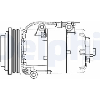 Kompressor, Klimaanlage CS20358 Kompressor, Klimaanlage CS20358