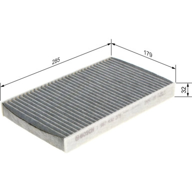 BOSCH 1 987 432 379 Innenraumfilter BOSCH 1 987 432 379 Innenraumfilter