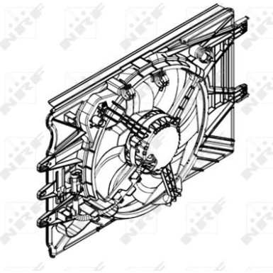 Lüfter, Motorkühlung 47594 Lüfter, Motorkühlung 47594