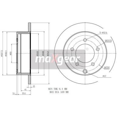 Bremsscheibe 19-2389 Bremsscheibe 19-2389