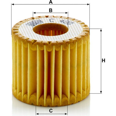 MANN-FILTER C 420 Luftfilter MANN-FILTER C 420 Luftfilter