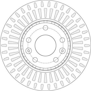 Bremsscheibe DF6184