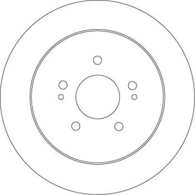 TRW Bremsscheibe DF6909 TRW Bremsscheibe DF6909