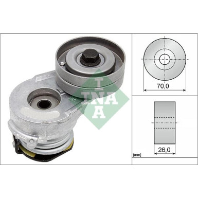 INA Spannarm, Keilrippenriemen 534 0082 30