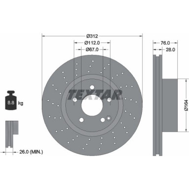 Bremsscheibe 92099305