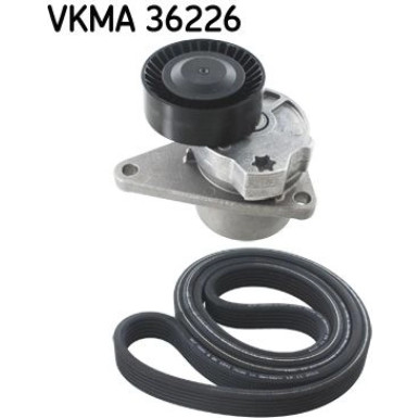 SKF Keilrippenriemensatz VKMA 36226