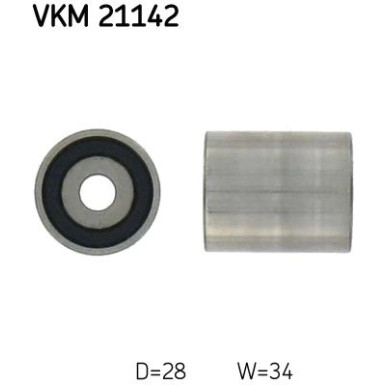 SKF Umlenk-/Führungsrolle, Zahnriemen VKM 21142