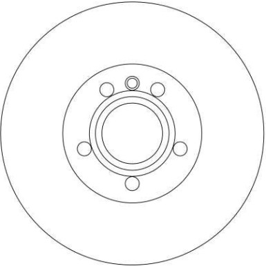 TRW Bremsscheibe DF4323