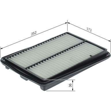 Luftfilter F 026 400 798 Luftfilter F 026 400 798