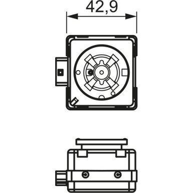 Glühlampe, Fernscheinwerfer 1 987 302 907 Glühlampe, Fernscheinwerfer 1 987 302 907